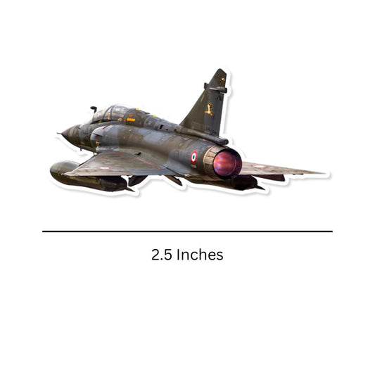 Mini Dassault Mirage Sticker Dimensions