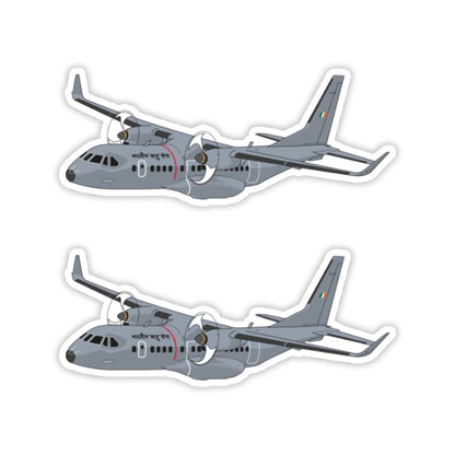 Mini IAF C 295 Aircraft Sticker