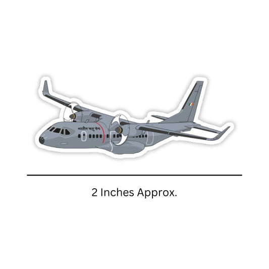 Mini IAF C 295 Aircraft Sticker