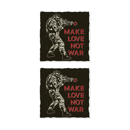 Mini Make Love Not War Sticker 