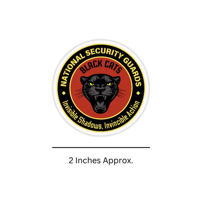 Mini National Security Guards Sticker