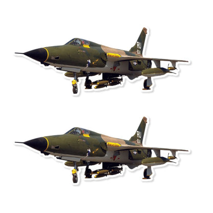 Mini Republic F-105 Thunderchief Sticker