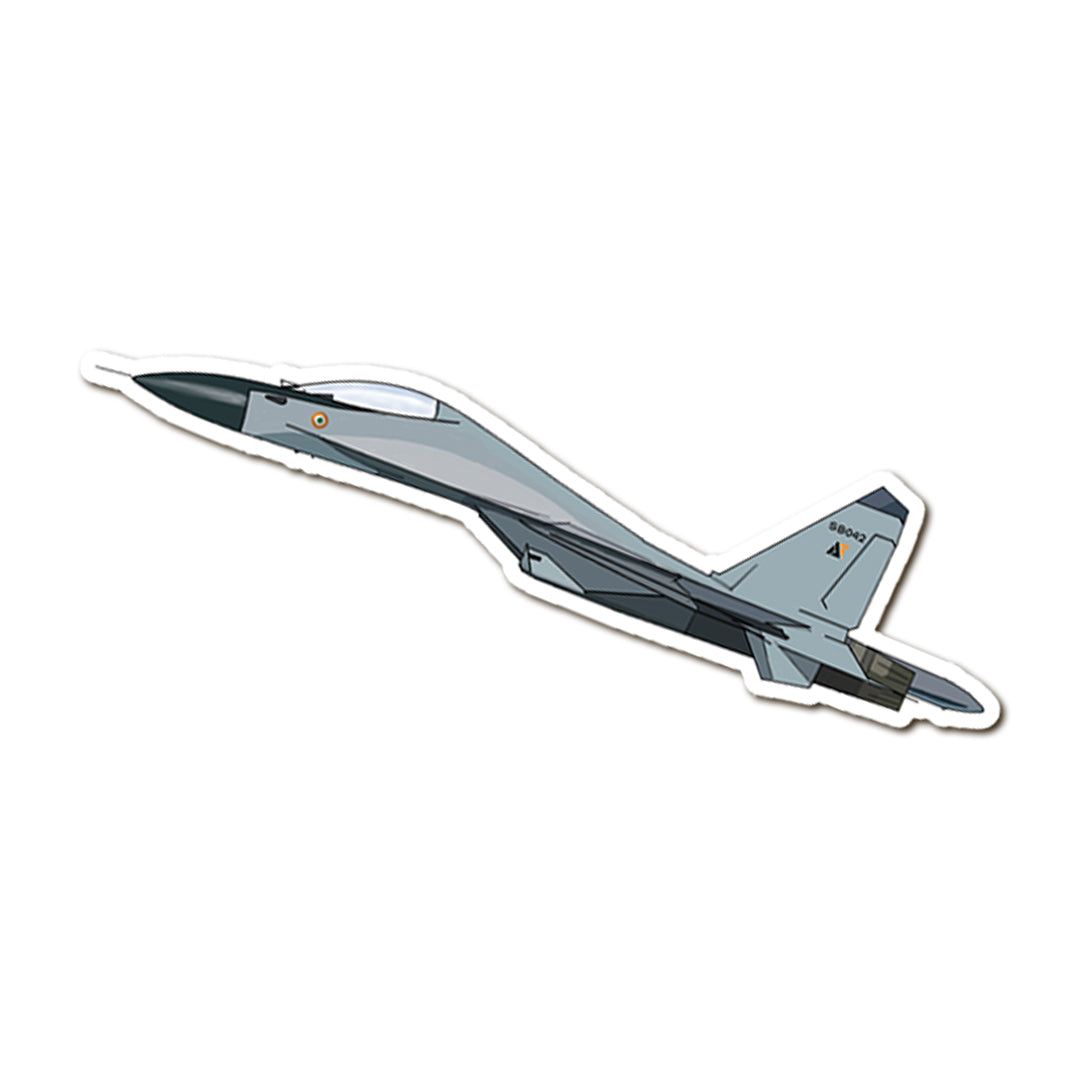 Mini Fridge Magnet - Sukhoi Su-30 MKI Flanker