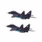 Indian Navy MiG 29K Sticker - Pack of 2