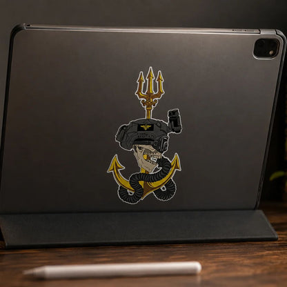 MARCOS Helmet Sticker – Indian Navy Marine Commandos | Military Sticker