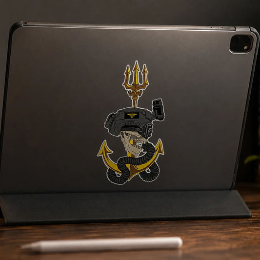 MARCOS Helmet Sticker – Indian Navy Marine Commandos | Military Sticker