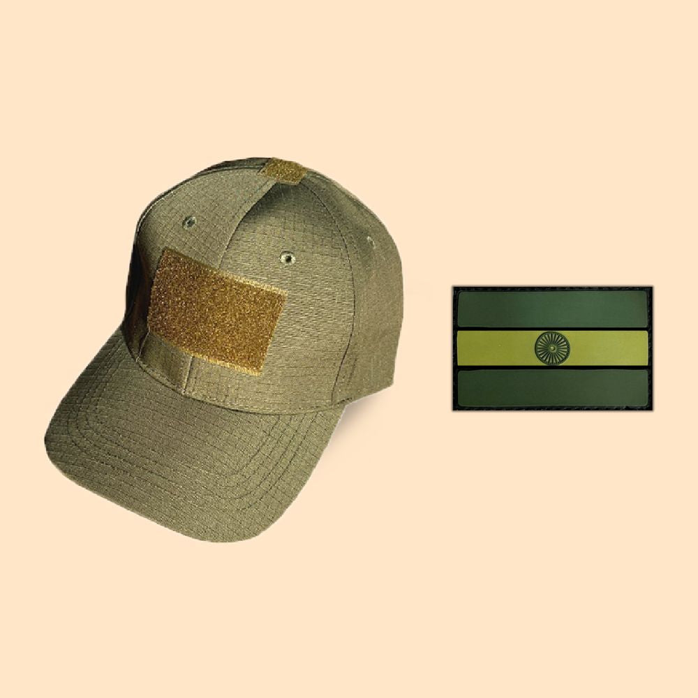 DT Velcro Cap and Patch Combo - Green