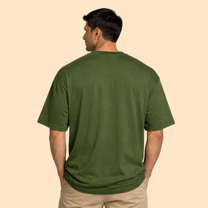 Gun Olive Green tshirt for men
