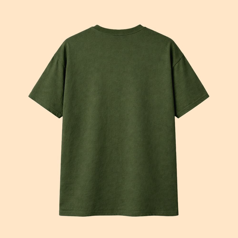 Olive Green tshirt for men