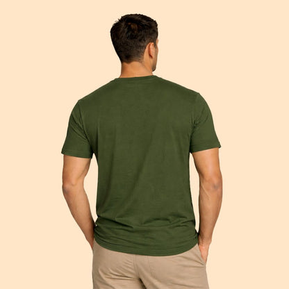 Gun Olive Green tshirt for men