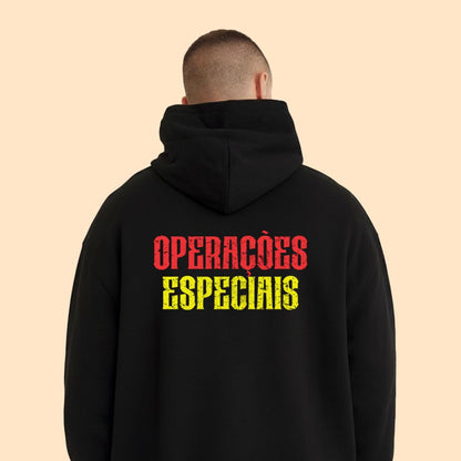 Operações Especiais Black Hoodie | Tactical Lifestyle Essential