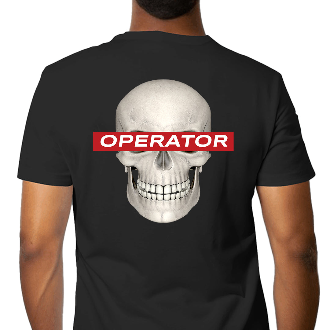 Operator Black Oversized  T-shirt