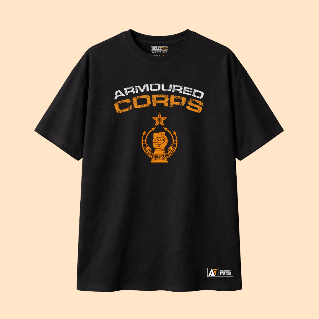 Bad boys in black', Armoured Corps Tshirt by Deltatac.shop