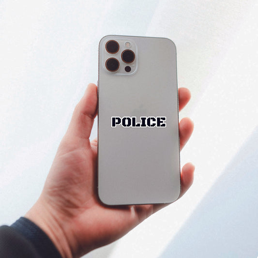 Police Sticker (Pack of 2) - Mini Military Series