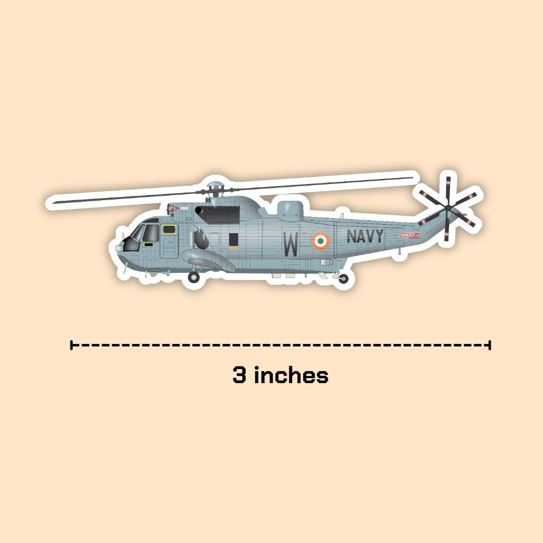 Sea King MK42B PO4 Vinyl Sticker