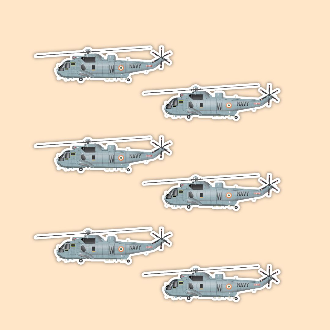Sea King MK42B PO4 Vinyl Sticker