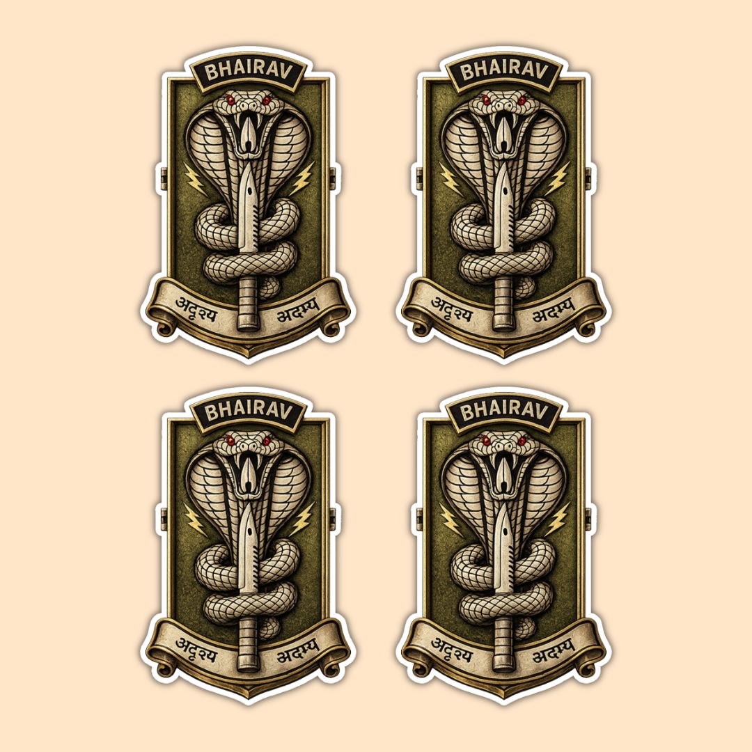 Bhairav Battalion Vinyl Sticker