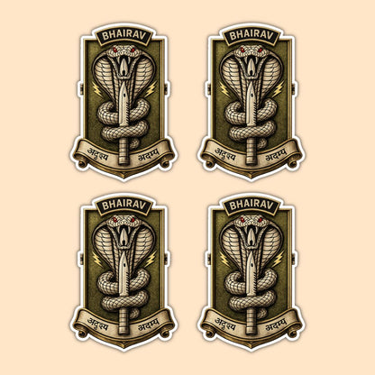 Bhairav Battalion Vinyl Sticker