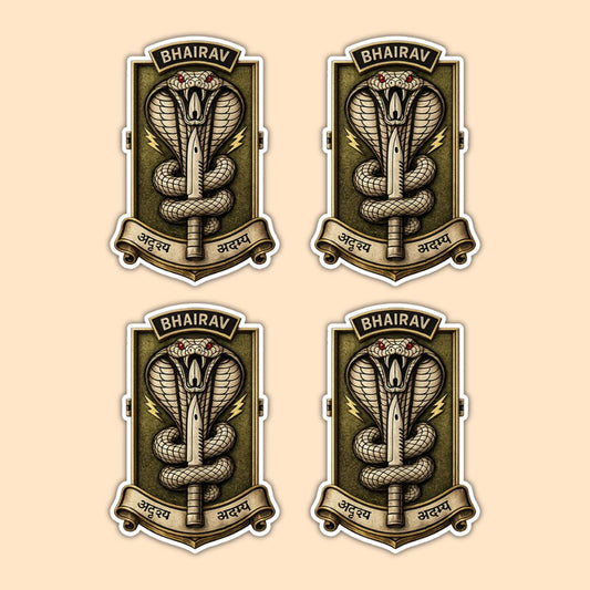 Bhairav Battalion Vinyl Sticker