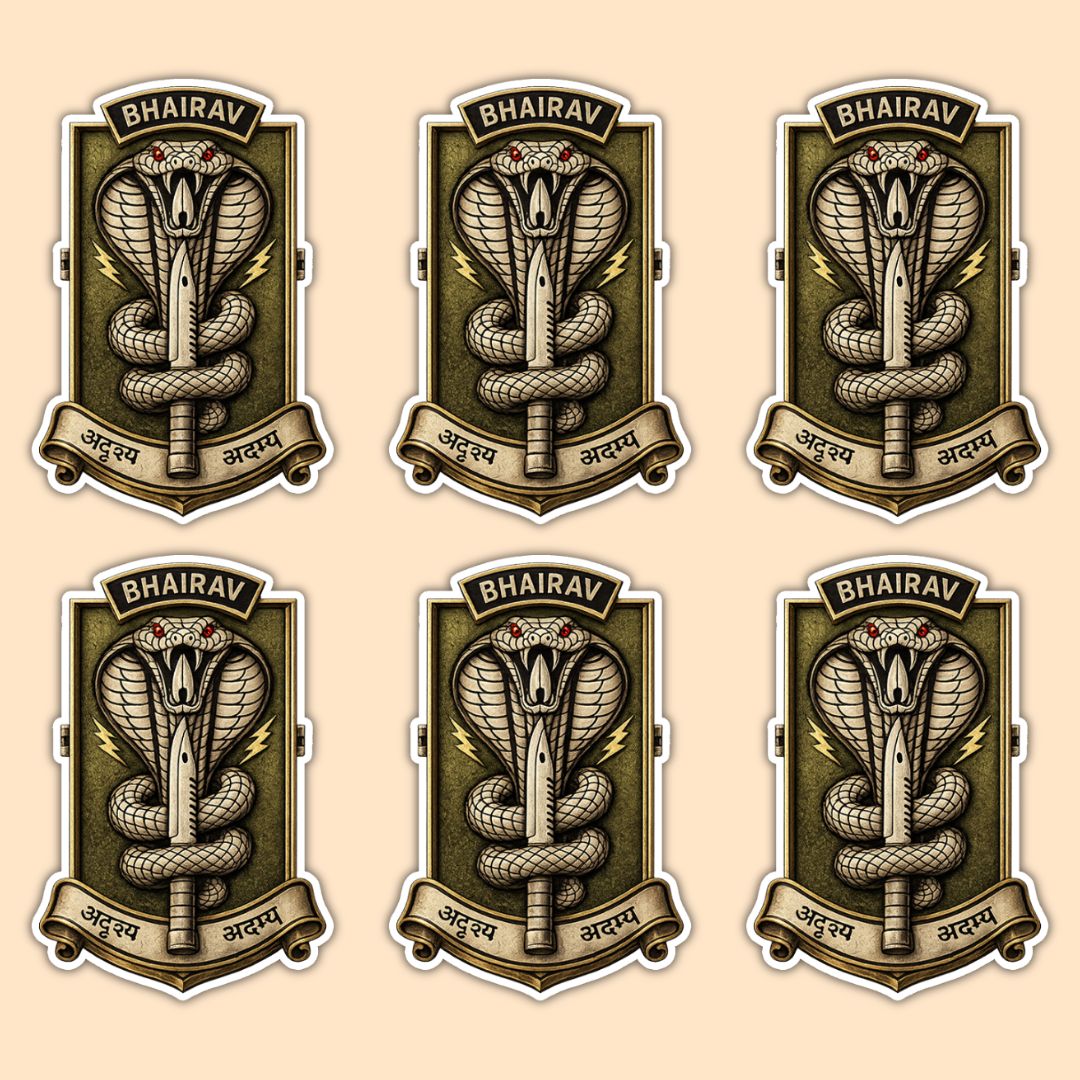 Bhairav Battalion Vinyl Sticker