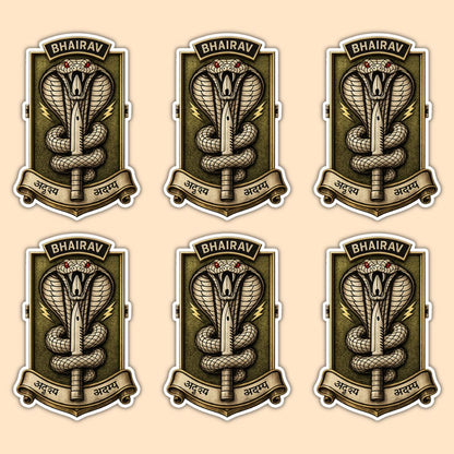 Bhairav Battalion Vinyl Sticker