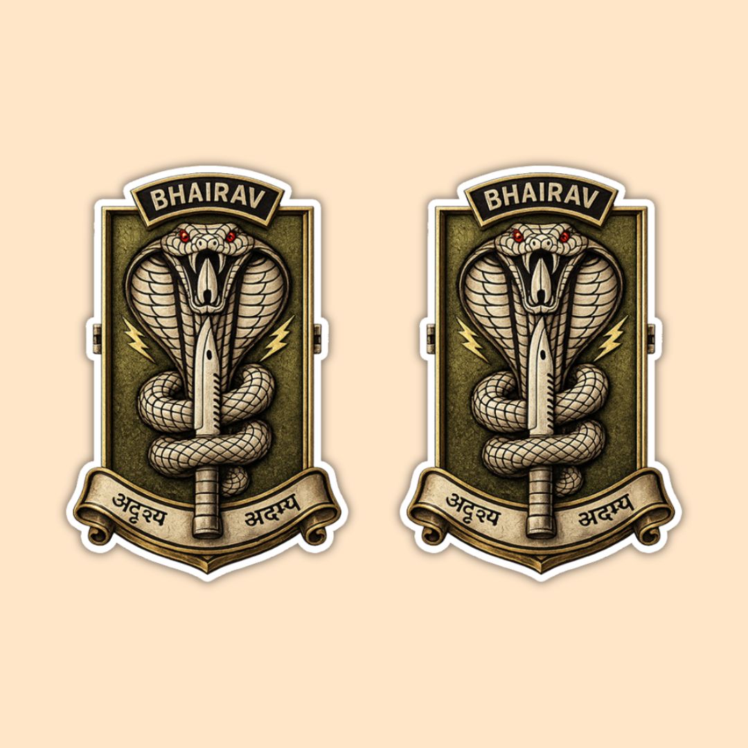 Bhairav Battalion Vinyl Sticker