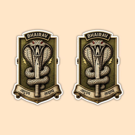 Bhairav Battalion Vinyl Sticker