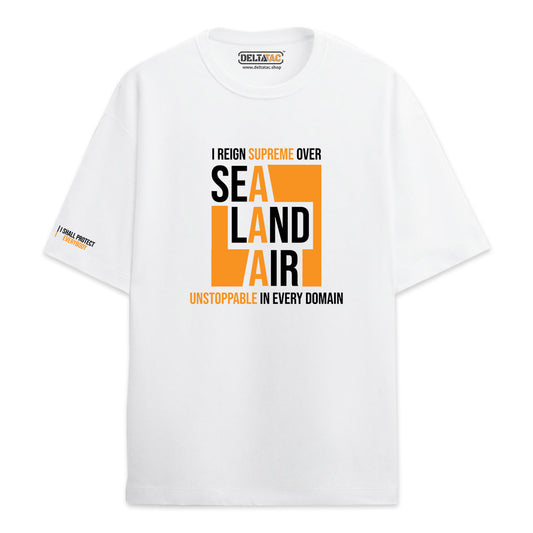 Sea Air Land Oversized T-Shirt