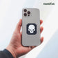 Evil Skull Sticker