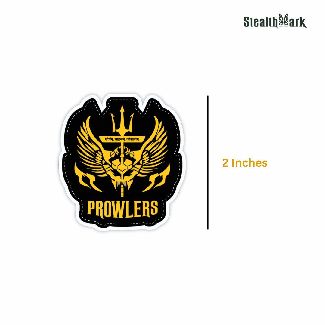 Prowlers - Shorayam, Sahasam, Koshalayam Sticker