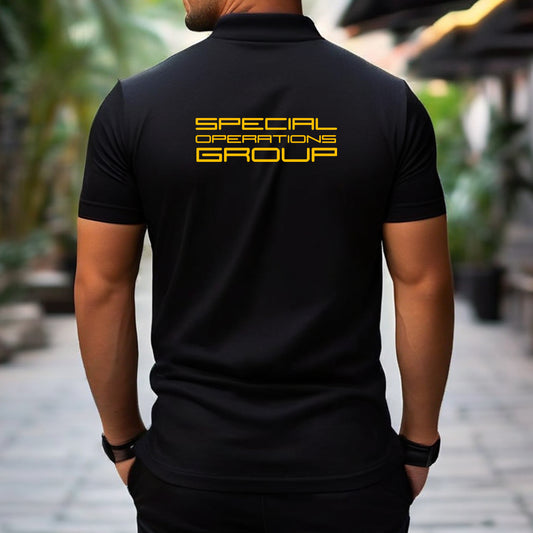 Special Operations Group Polo Black T-shirt