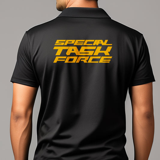 Special Task Force Polo Black T-shirt