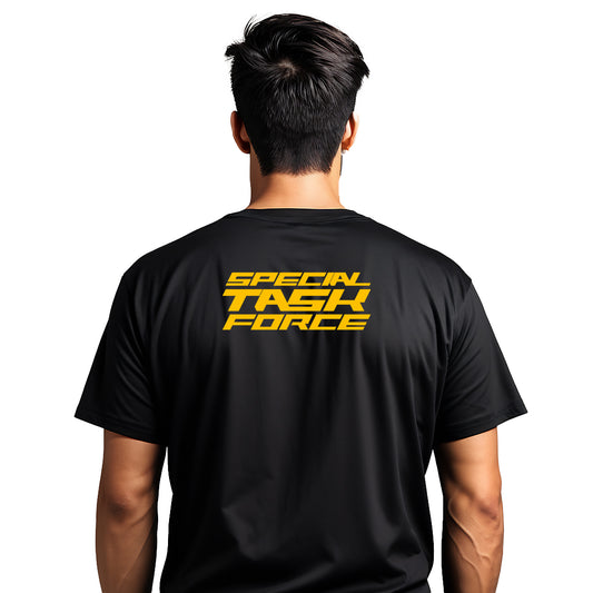 Special Task Force Oversized Black T-shirt