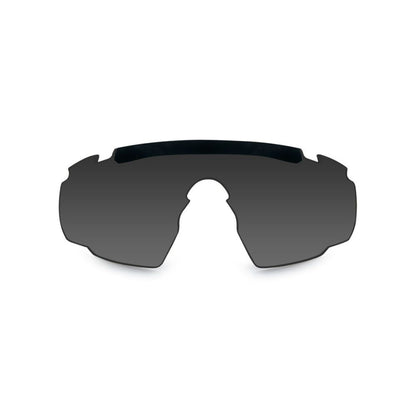 Saber Advanced Sunglasses - Matte Black Frame with Smoke Grey Interchange