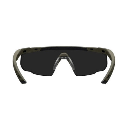 Saber Advanced Sunglasses - Matte OD Green Frame with Smoke Grey Interchange