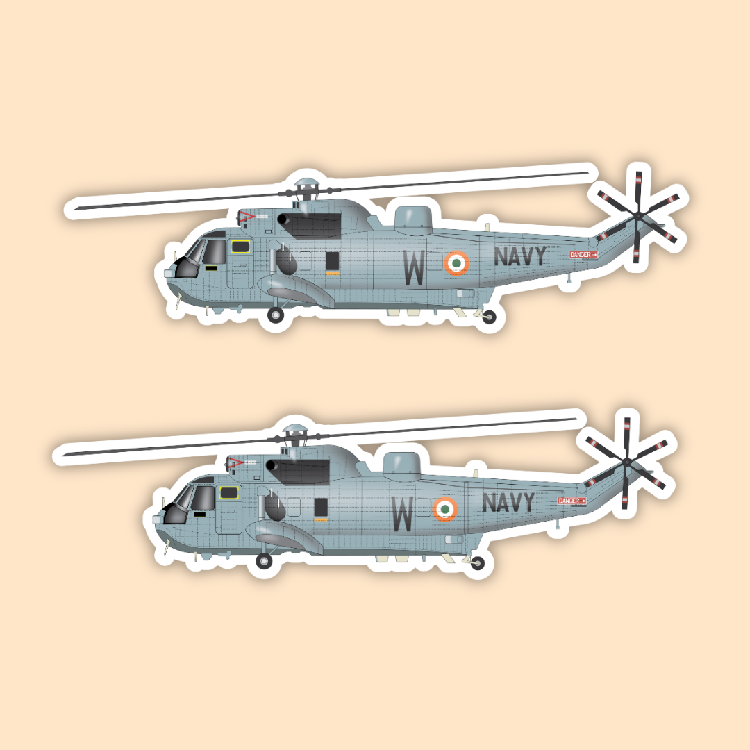Sea King MK42B PO4 vinyl Sticker