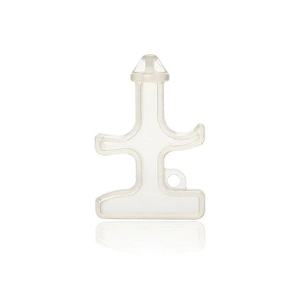 Self Defense Stinger Tool Keychain- Clear White