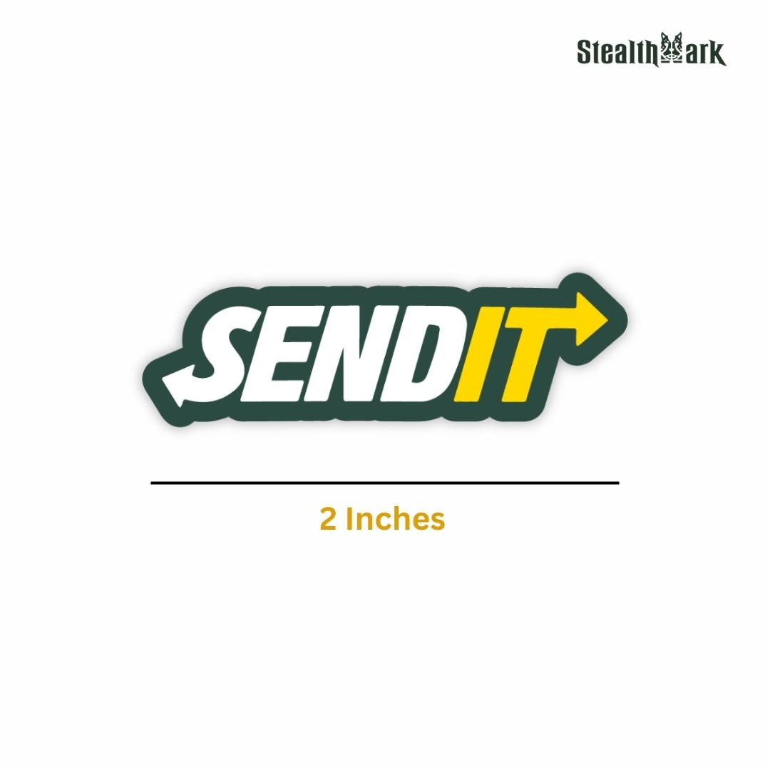 Send It Sticker by StealthMark - Pack of 2