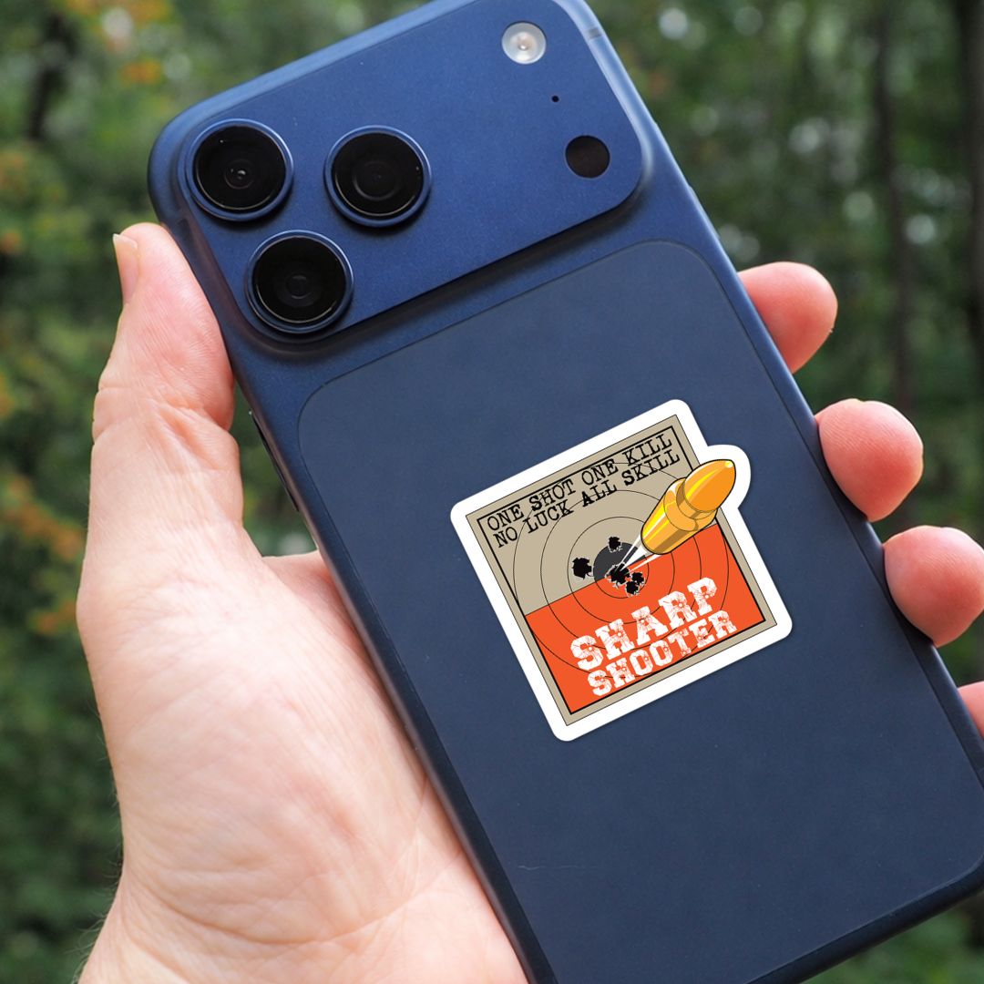 Shooter Vinyl Sticker