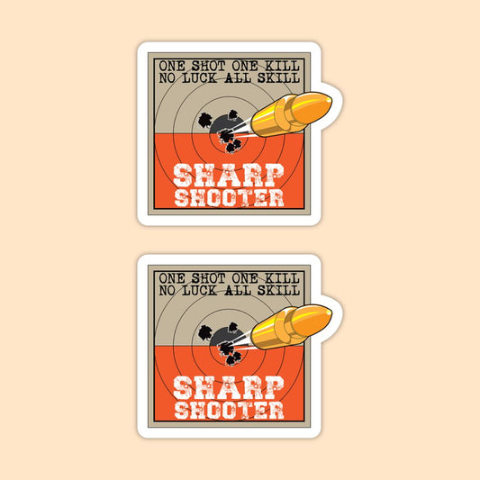Shooter Vinyl Sticker
