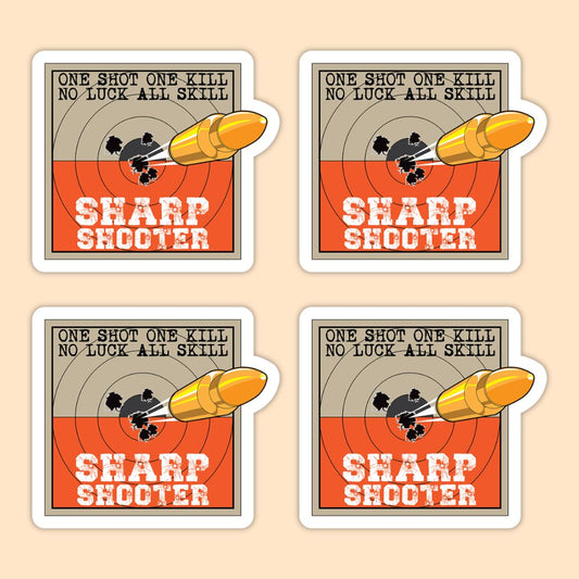 Shooter Vinyl Sticker