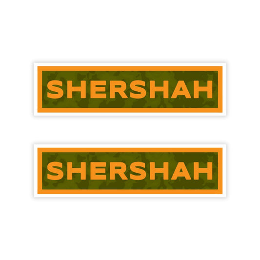 Shershah Name Tab Stickers - Pack of 2