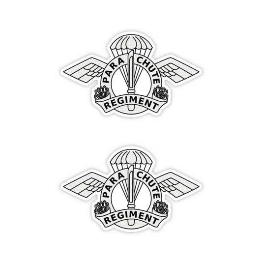 Parachute Regiment Logo Sticker (Pack of 2) - Mini Military Series