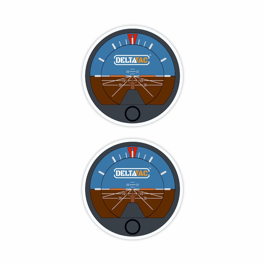 Aviator Altitude Indicator Sticker