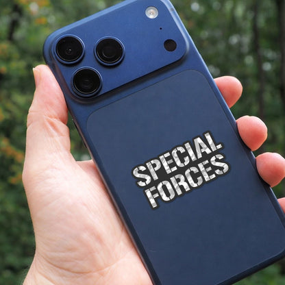 Special Forces Typography Vinyl Sticker
