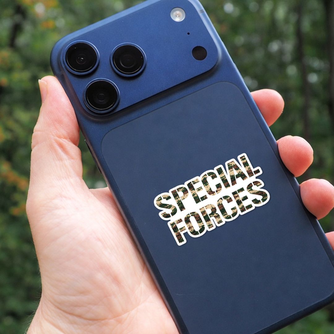 Special Forces Typography Vinyl Sticker – DeltaTac.shop