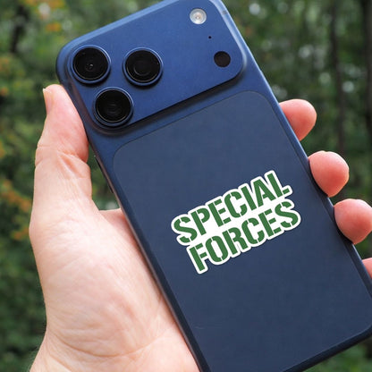 Special Forces Typography Vinyl Sticker