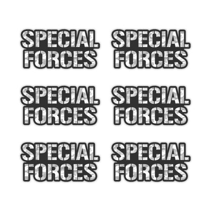 Special Forces Typography Vinyl Sticker