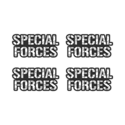 Special Forces Typography Vinyl Sticker