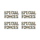 Special Forces Typography Vinyl Sticker